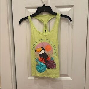 SO Lime Green Tank Top